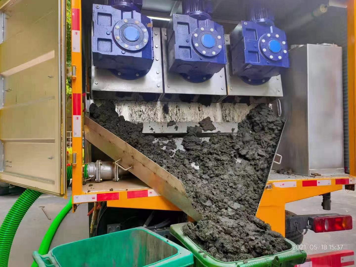 临泽化粪池清掏城市维护站-泥浆净化干湿分离处理